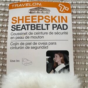 Travelon Sheepskin Seatbelt Pads!
Brand new in original packaging
8 1/2” long